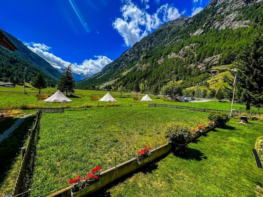 Panorama Hideaway Apartment Near Zermatt With Parking! Täsch Exterior foto